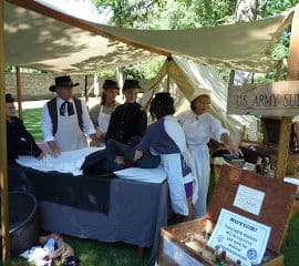 Students participate in the Lew Wallace Youth Academy