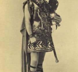 William S. Hart, who played Messala in the Ben-Hur stage play