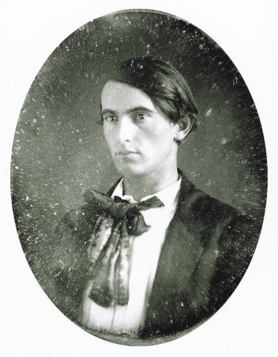 Lew Wallace in his 20s
