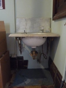 We get a lot of visitor questions about Lew Wallace's sink