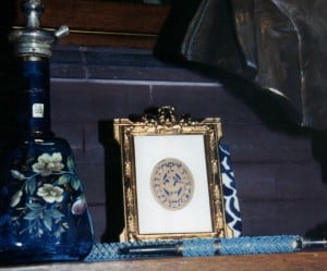 We get a lot of visitor questions about this water pipe Lew brought home from Constantinople