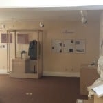 One corner of the exhibit room at General Lew Wallace Study & Museum