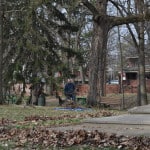 Park Day volunteers working hard