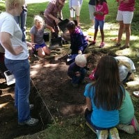 Visitors participate and learn about archaeology during History Beneath Us.