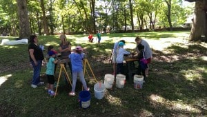Visitors participate and learn about archaeology during History Beneath Us.