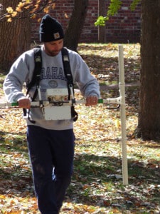 Ground-penetrating radar apparatus