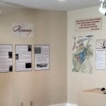 One corner of the exhibit room at General Lew Wallace Study & Museum