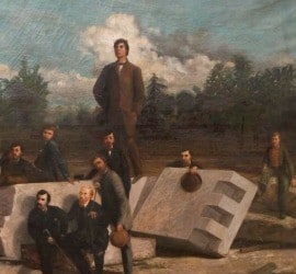 The Conspirators oil painting by Lew Wallace
