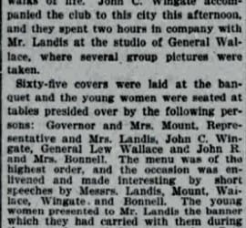 Indianapolis Journal November 1900