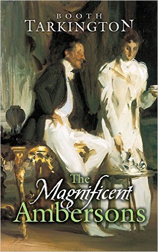 Cover of The Magnificent Ambersons, October book for Hoosier Author Book Club at the General Lew Wallace Study & Museum