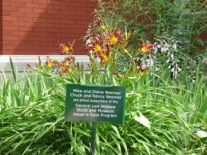 Gardens at the Lew Wallace Study