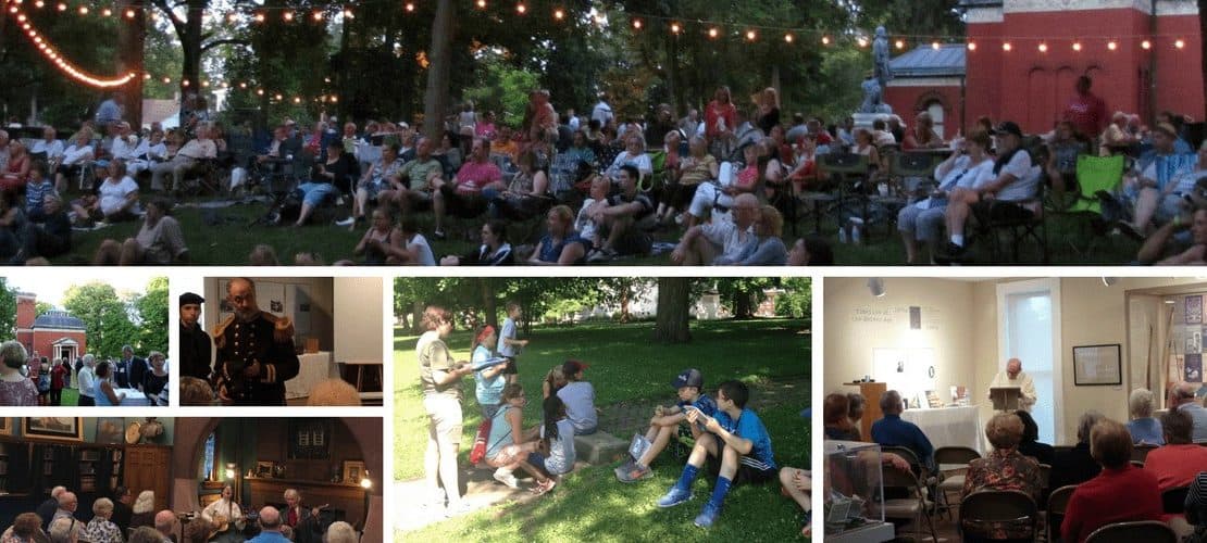 Collage of images showing people participating in past programs.