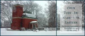 Open Tuesday - Friday | 10 am - 5 pm Eastern | Tour appointments preferred